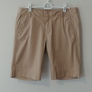Gap Khaki Bermuda Shorts Size 6